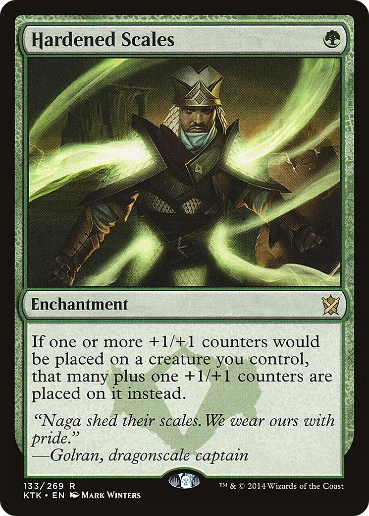 Hardened Scales — Khans of Tarkir — Magic: The Gathering