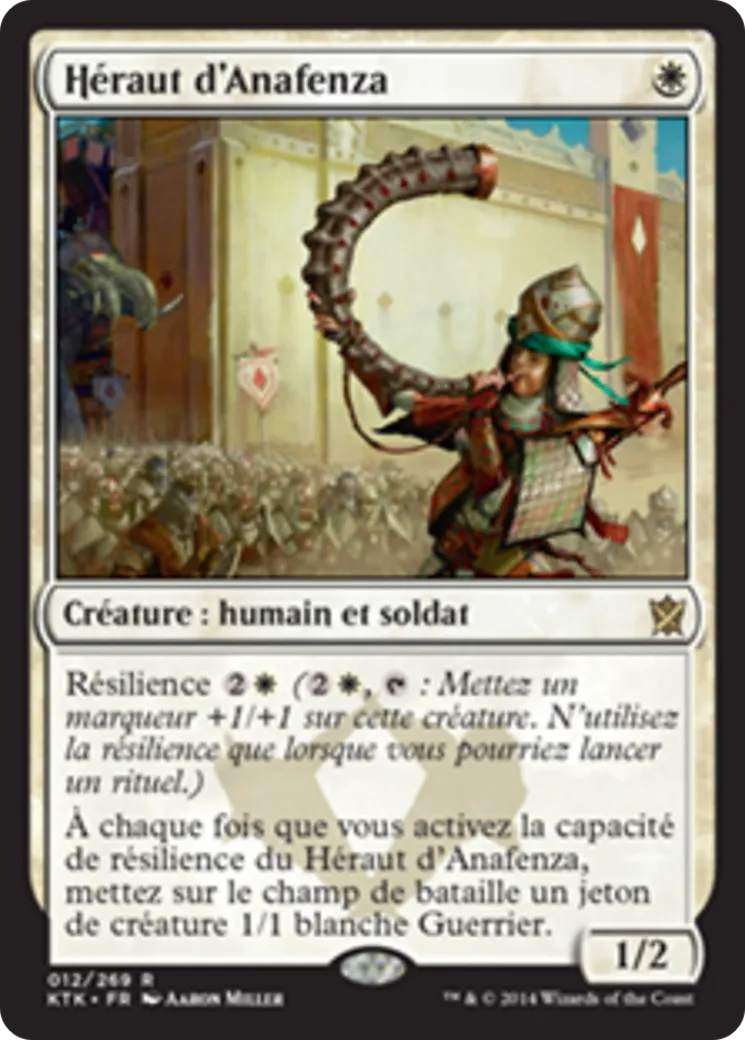 Héraut d'Anafenza — Khans of Tarkir — Magic: The Gathering