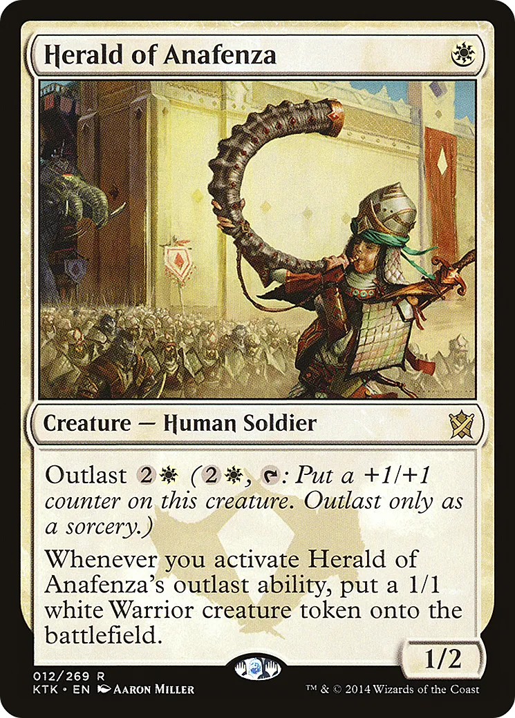 Herald of Anafenza — Khans of Tarkir — Magic: The Gathering