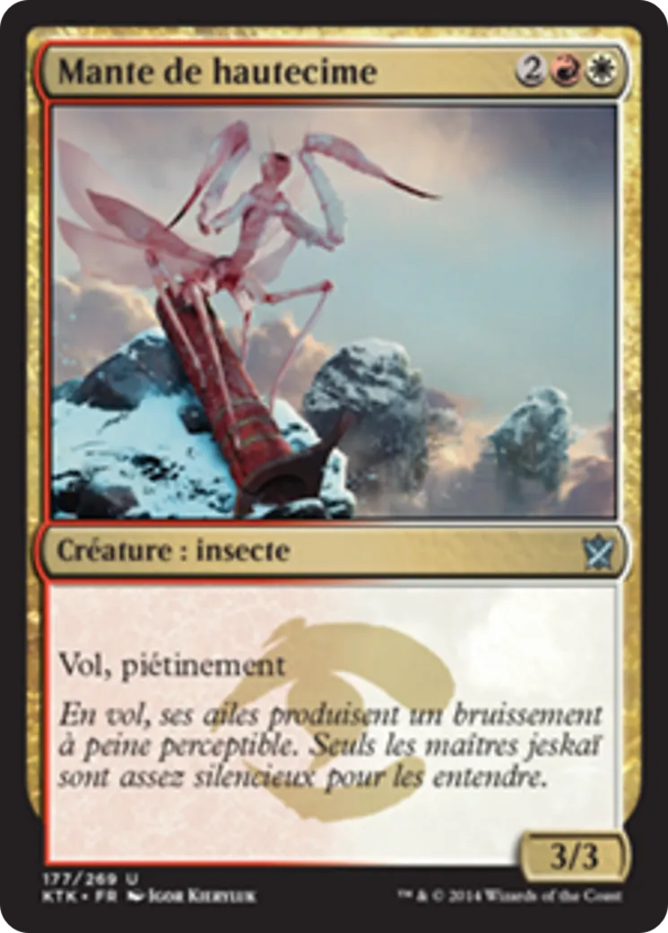 Mante de hautecime — Khans of Tarkir — Magic: The Gathering