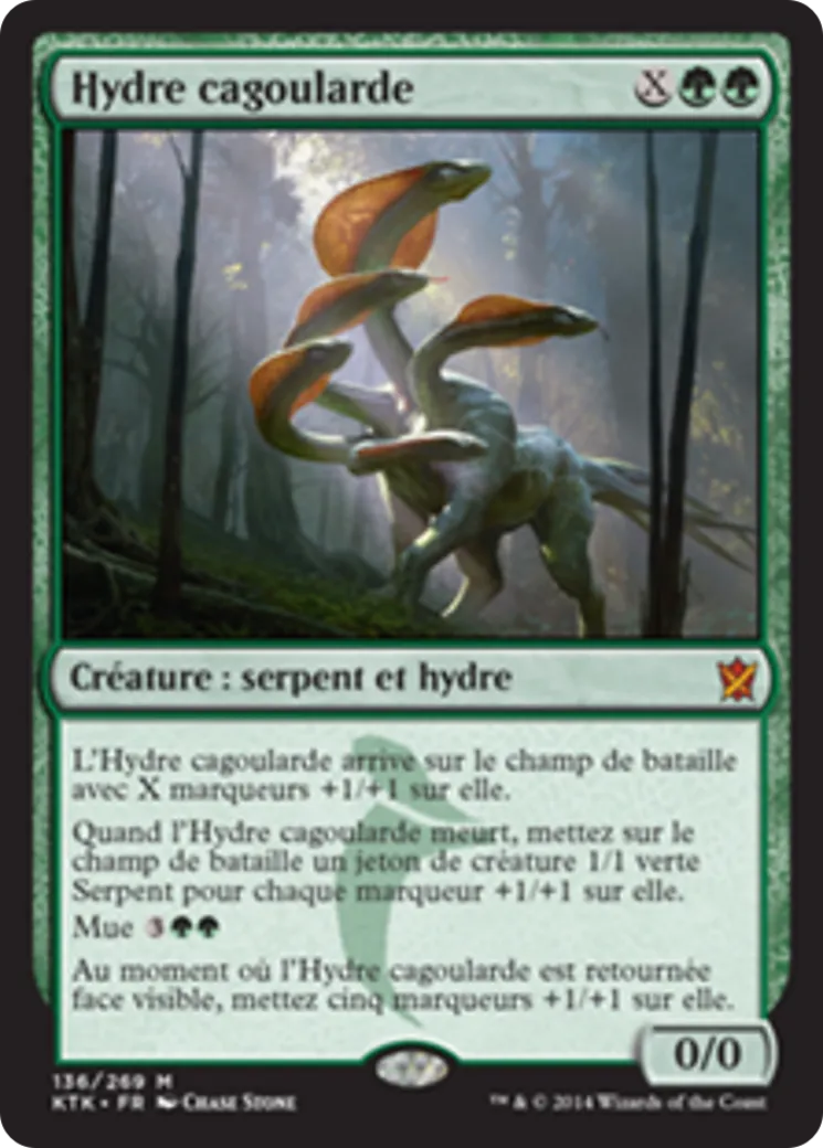 Hydre cagoularde — Khans of Tarkir — Magic: The Gathering
