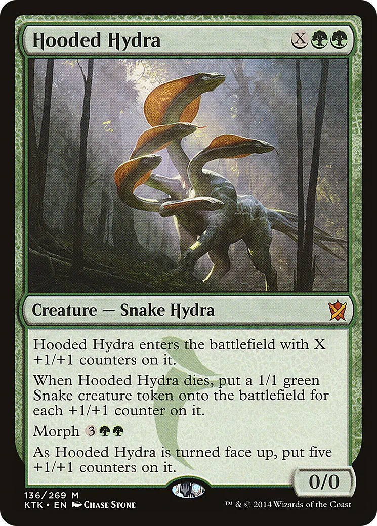 Hooded Hydra — Khans of Tarkir — Magic: The Gathering