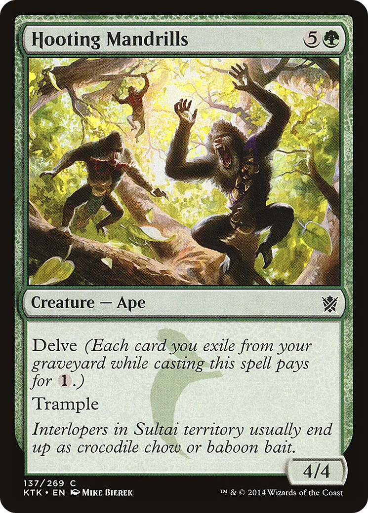 Mandrills hurleurs — Khans of Tarkir — Magic: The Gathering