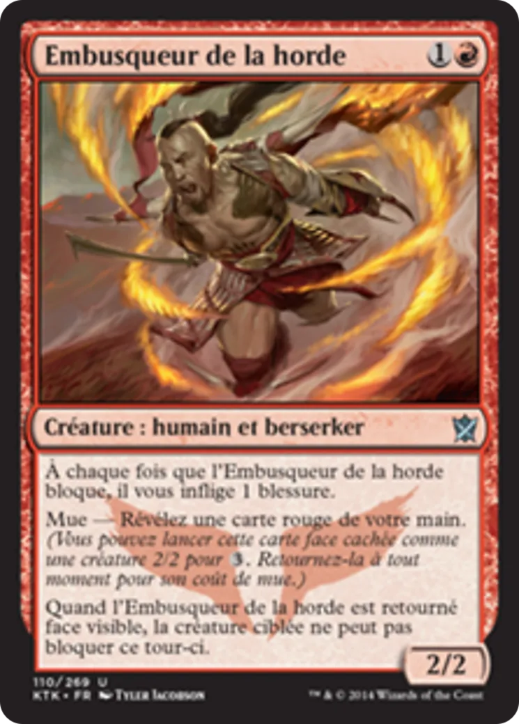 Embusqueur de la horde — Khans of Tarkir — Magic: The Gathering