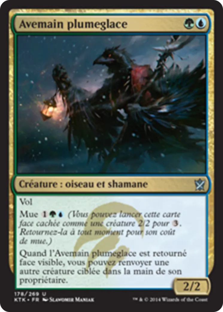 Avemain plumeglace — Khans of Tarkir — Magic: The Gathering