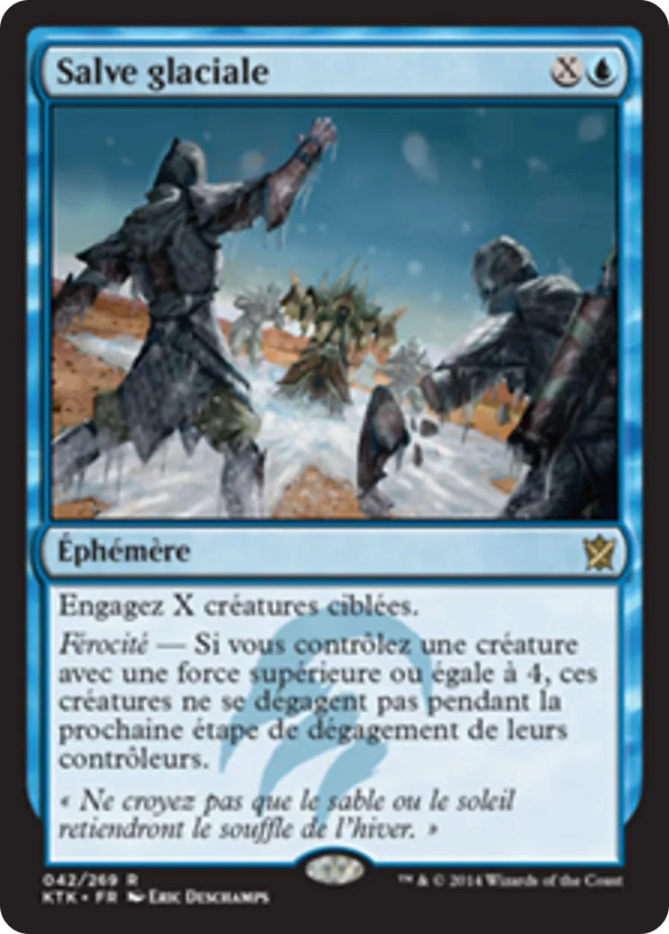 Salve glaciale — Khans of Tarkir — Magic: The Gathering