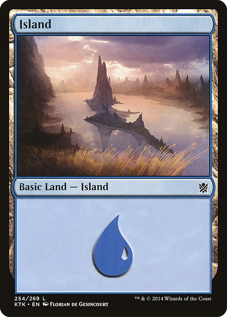 Island — Khans of Tarkir — Magic: The Gathering
