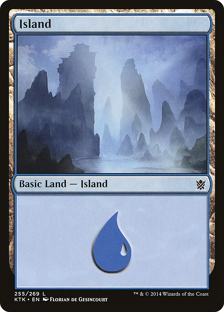 Island — Khans of Tarkir — Magic: The Gathering