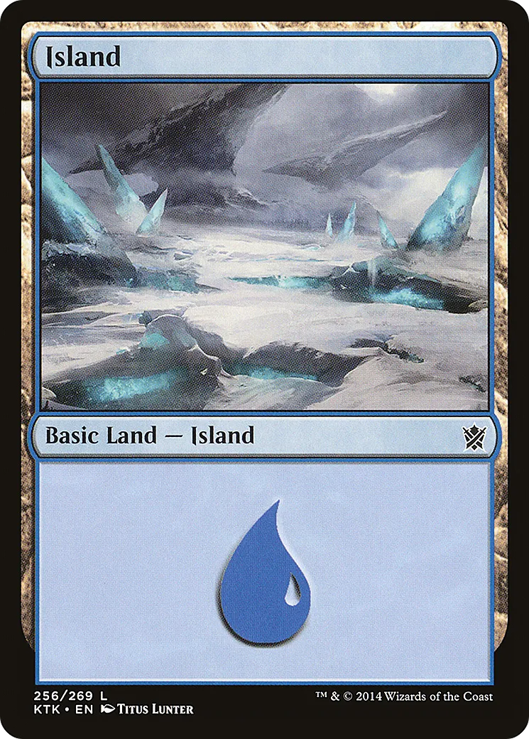 Island — Khans of Tarkir — Magic: The Gathering