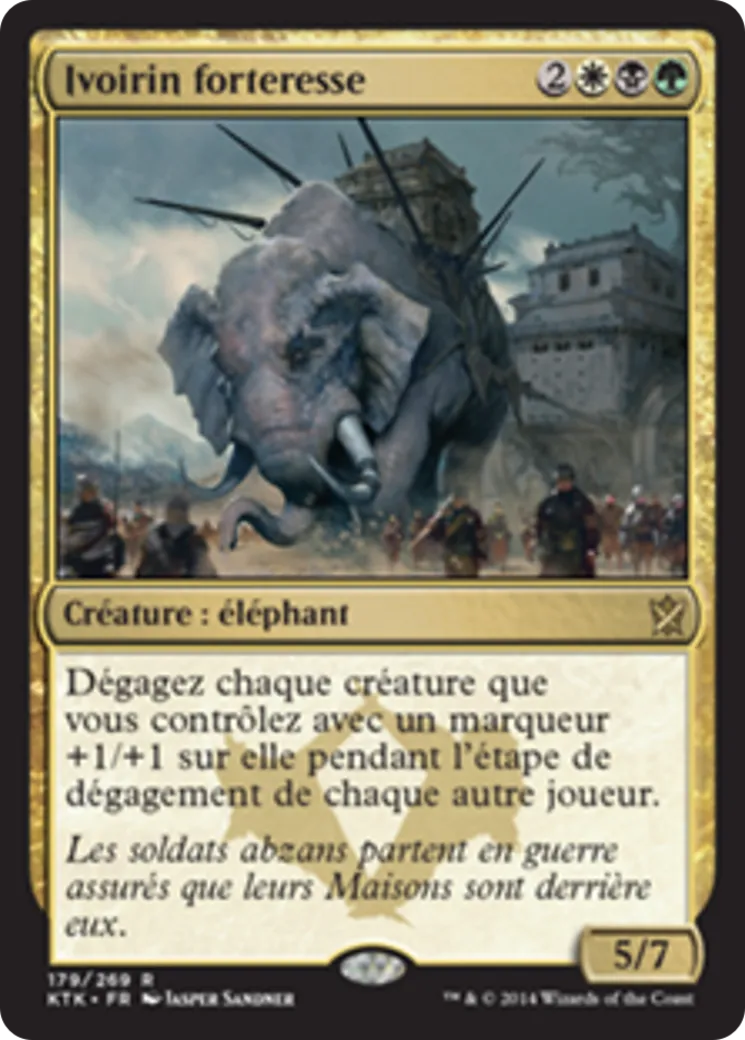 Ivoirin forteresse — Khans of Tarkir — Magic: The Gathering