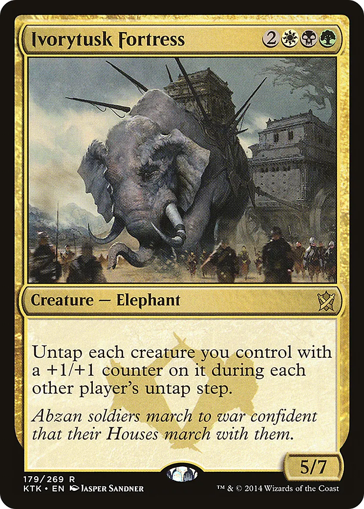 Ivorytusk Fortress — Khans of Tarkir — Magic: The Gathering