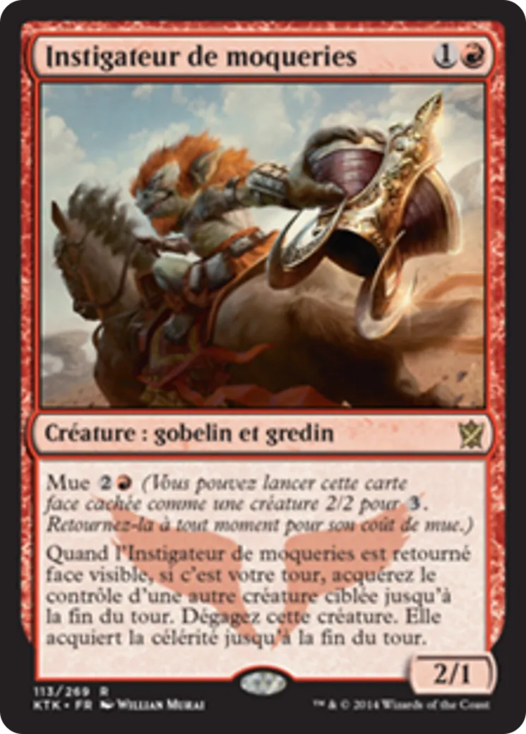 Instigateur de moqueries — Khans of Tarkir — Magic: The Gathering