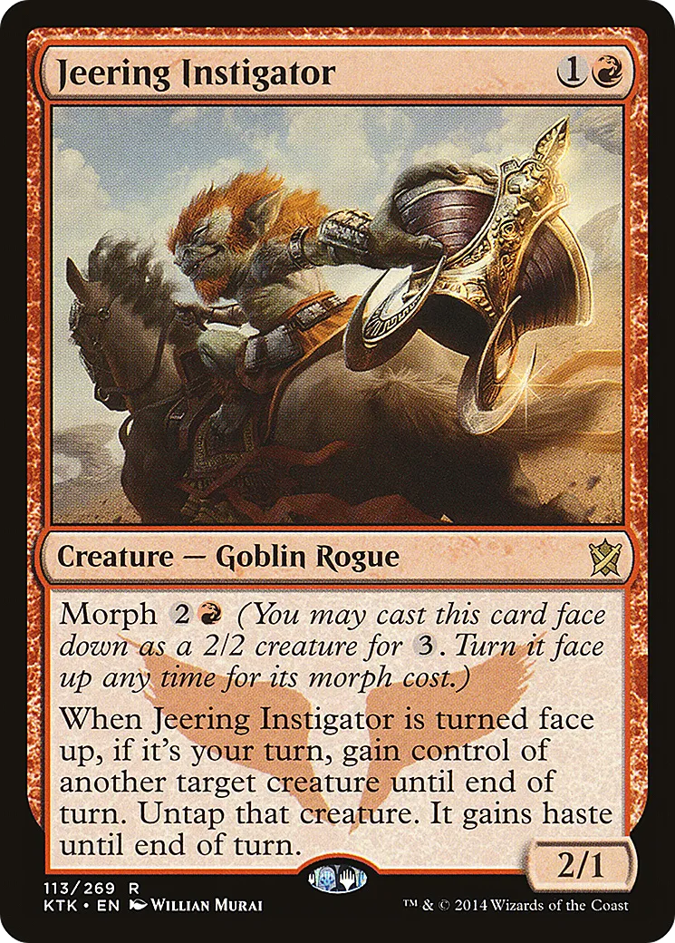 Instigateur de moqueries — Khans of Tarkir — Magic: The Gathering
