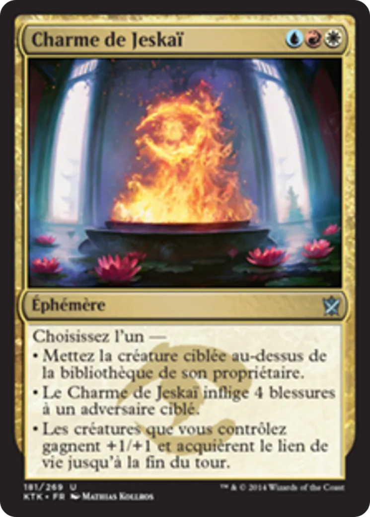 Charme de Jeskaï — Khans of Tarkir — Magic: The Gathering