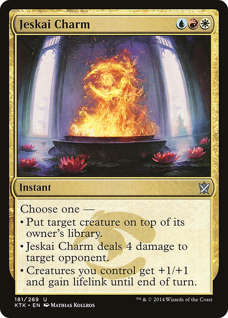 Charme de Jeskaï — Khans of Tarkir — Magic: The Gathering