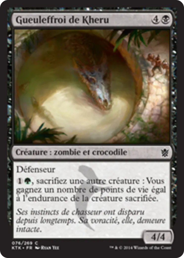 Gueuleffroi de Kheru — Khans of Tarkir — Magic: The Gathering