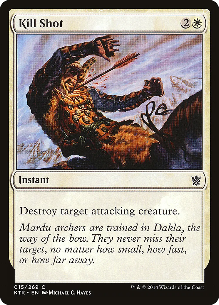 Tir mortel — Khans of Tarkir — Magic: The Gathering