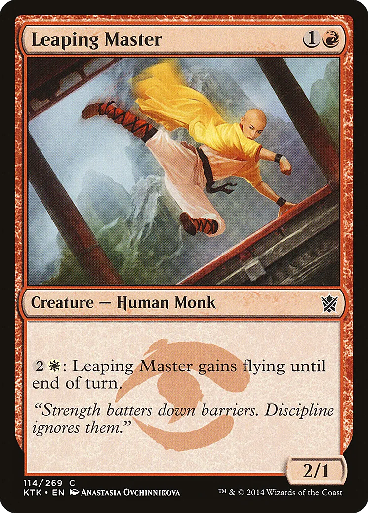 Maîtresse du saut — Khans of Tarkir — Magic: The Gathering