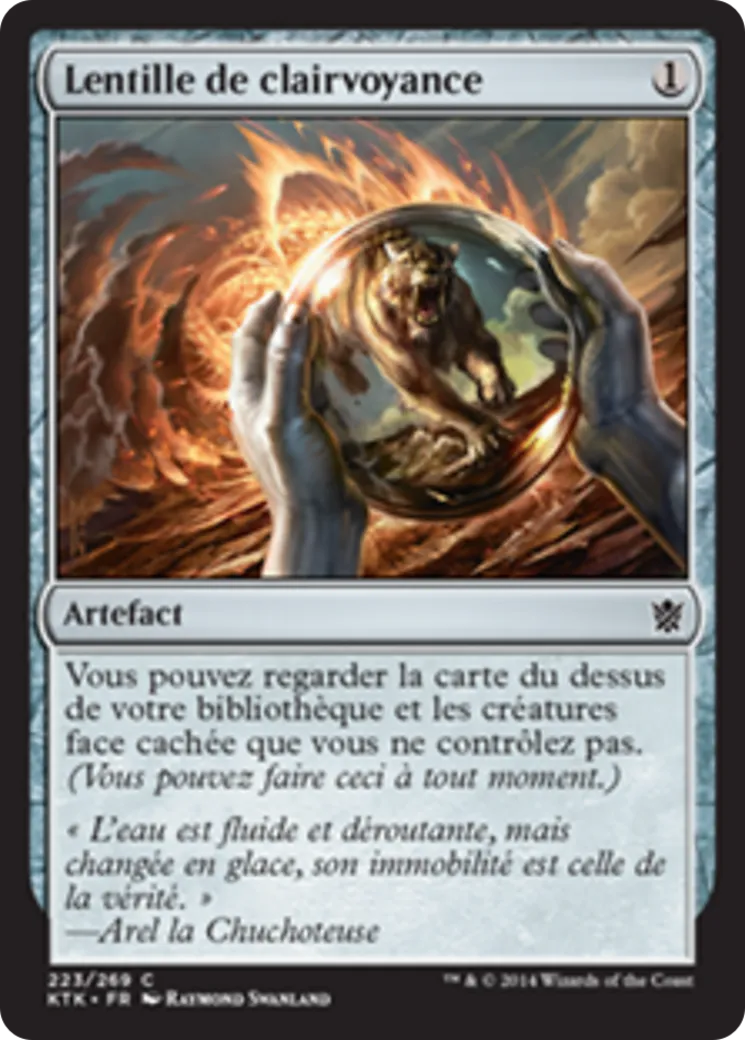 Lentille de clairvoyance — Khans of Tarkir — Magic: The Gathering