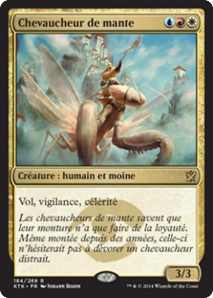 Chevaucheur de mante — Khans of Tarkir — Magic: The Gathering