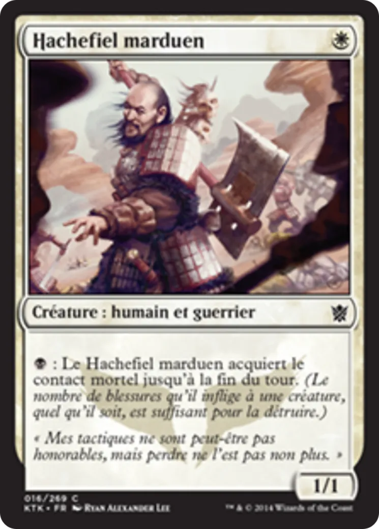 Hachefiel marduen — Khans of Tarkir — Magic: The Gathering