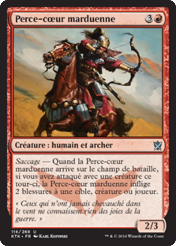 Perce-cœur marduenne — Khans of Tarkir — Magic: The Gathering