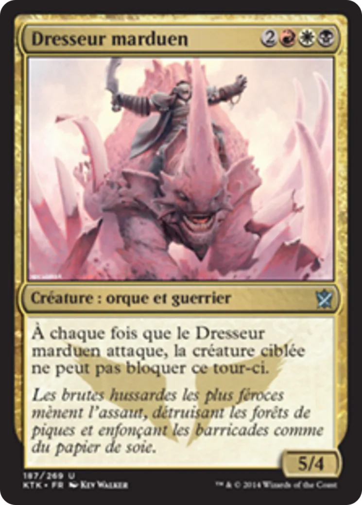 Dresseur marduen — Khans of Tarkir — Magic: The Gathering