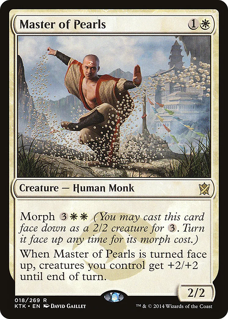 Master of Pearls — Khans of Tarkir — Magic: The Gathering