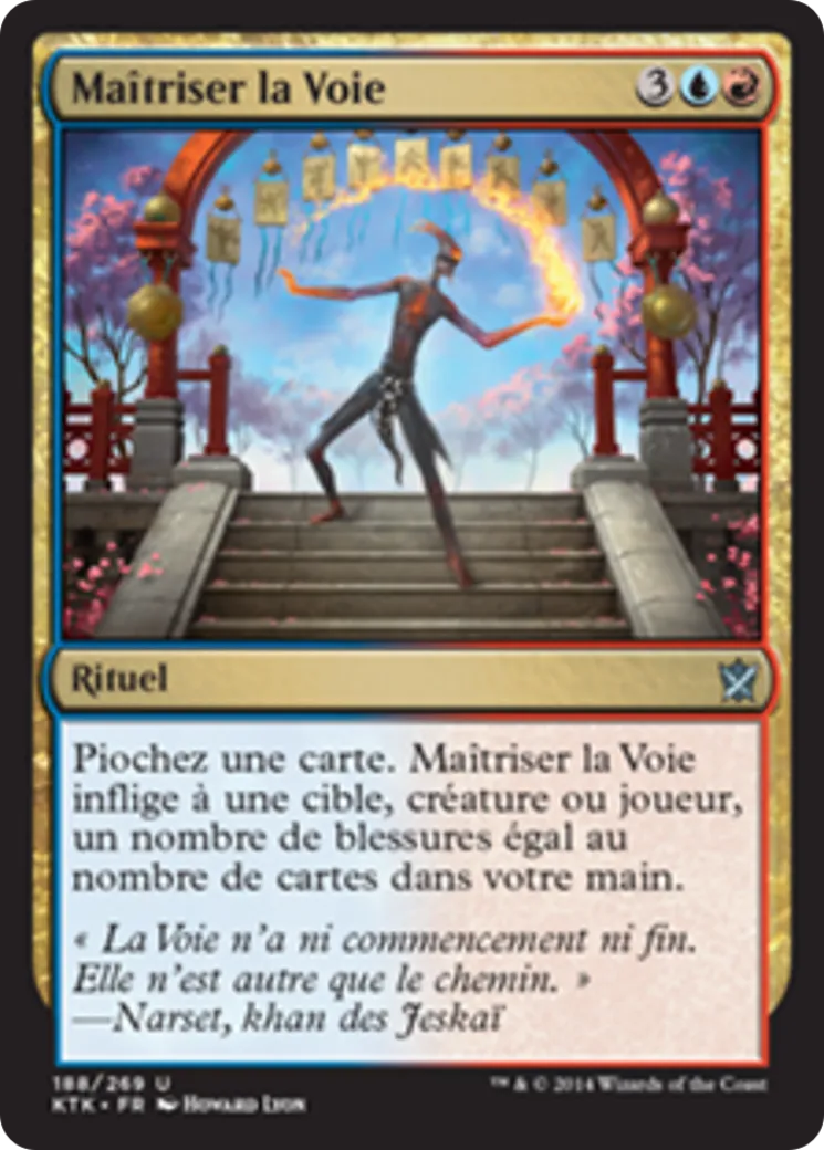 Maîtriser la Voie — Khans of Tarkir — Magic: The Gathering
