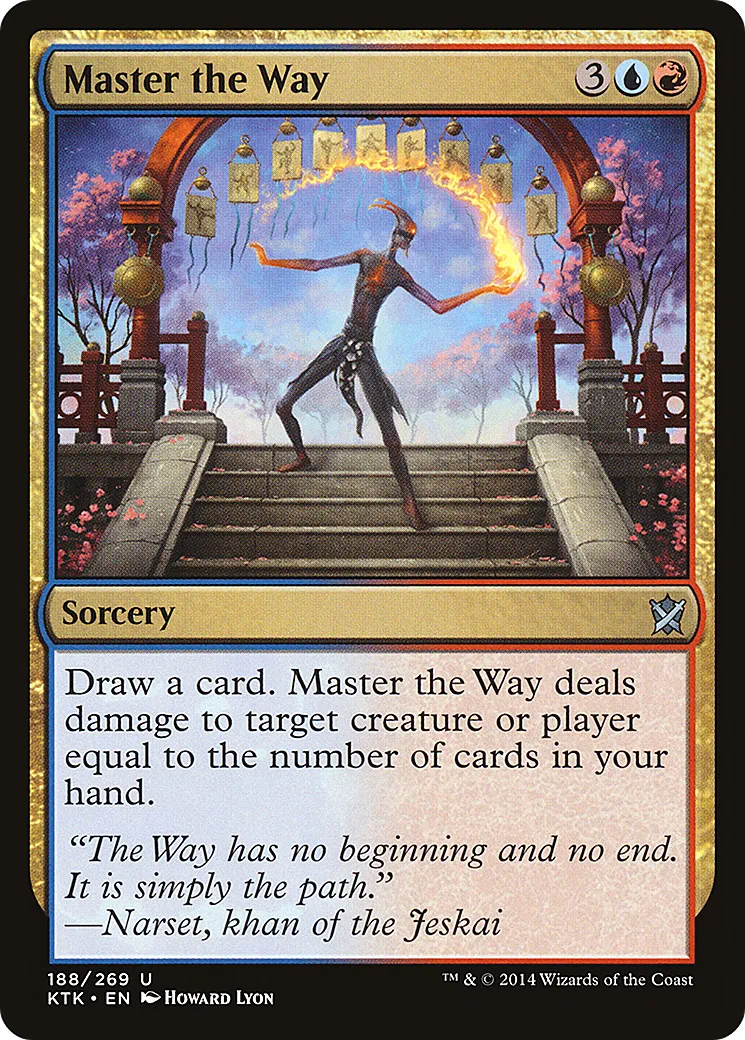 Maîtriser la Voie — Khans of Tarkir — Magic: The Gathering