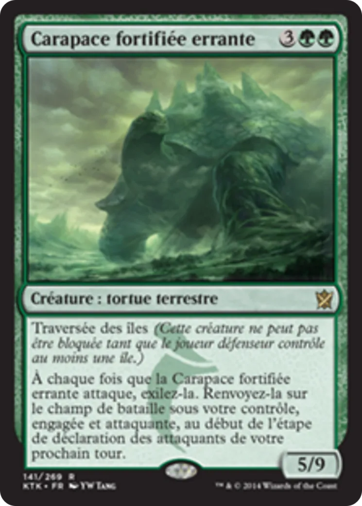 Carapace fortifiée errante — Khans of Tarkir — Magic: The Gathering