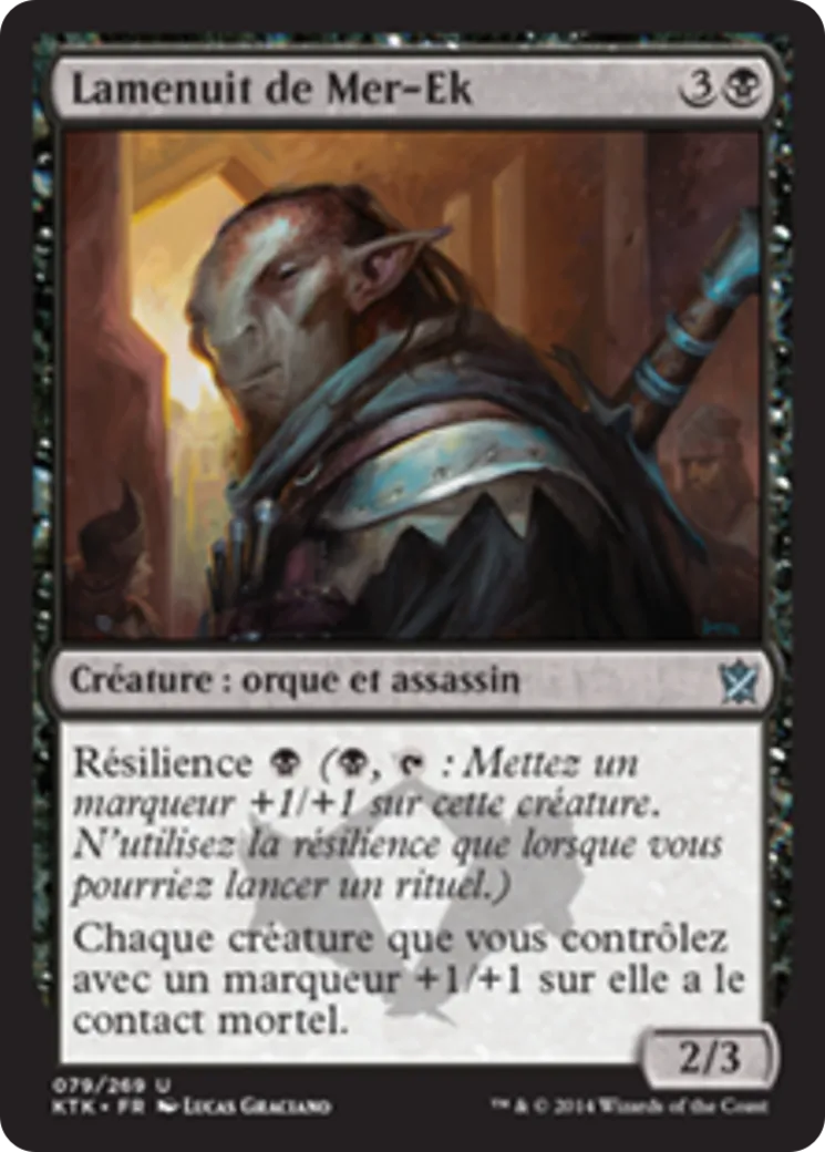 Lamenuit de Mer-Ek — Khans of Tarkir — Magic: The Gathering