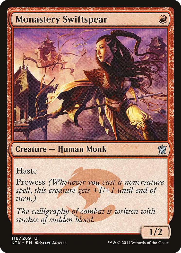 Vive-lance du monastère — Khans of Tarkir — Magic: The Gathering