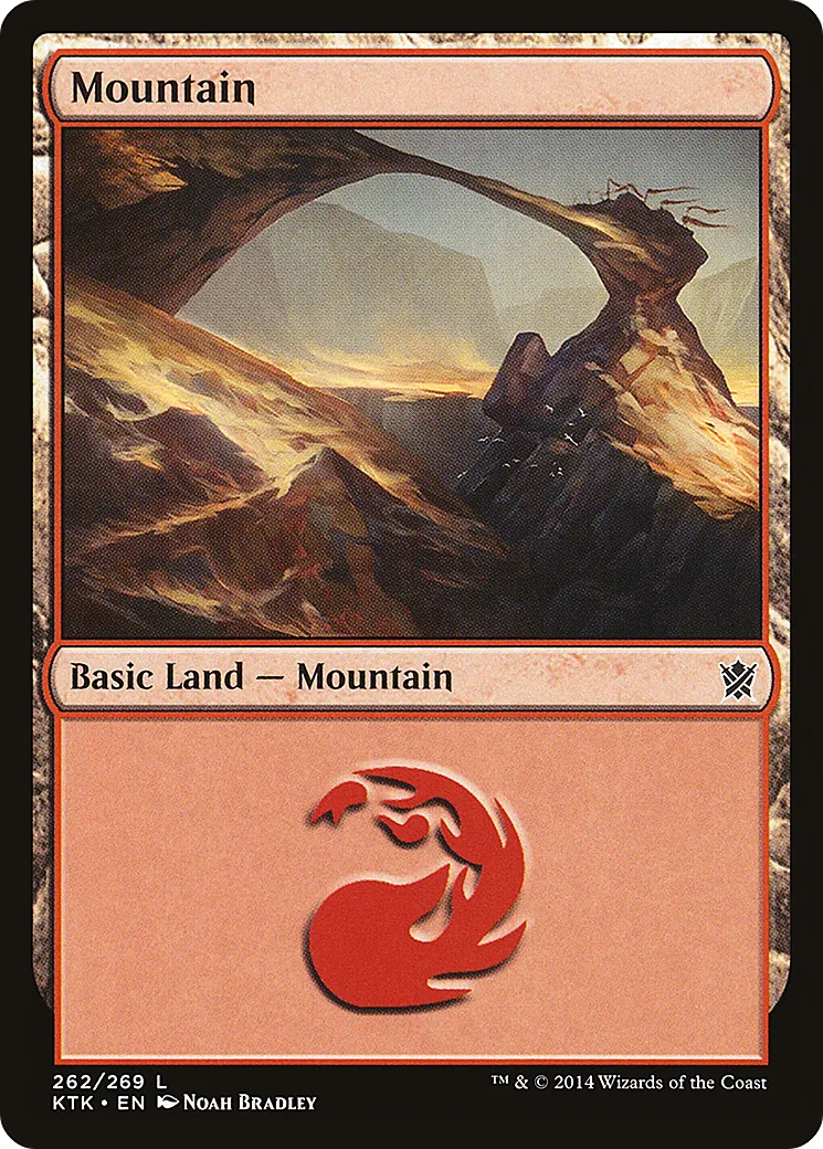 Mountain — Khans of Tarkir — Magic: The Gathering