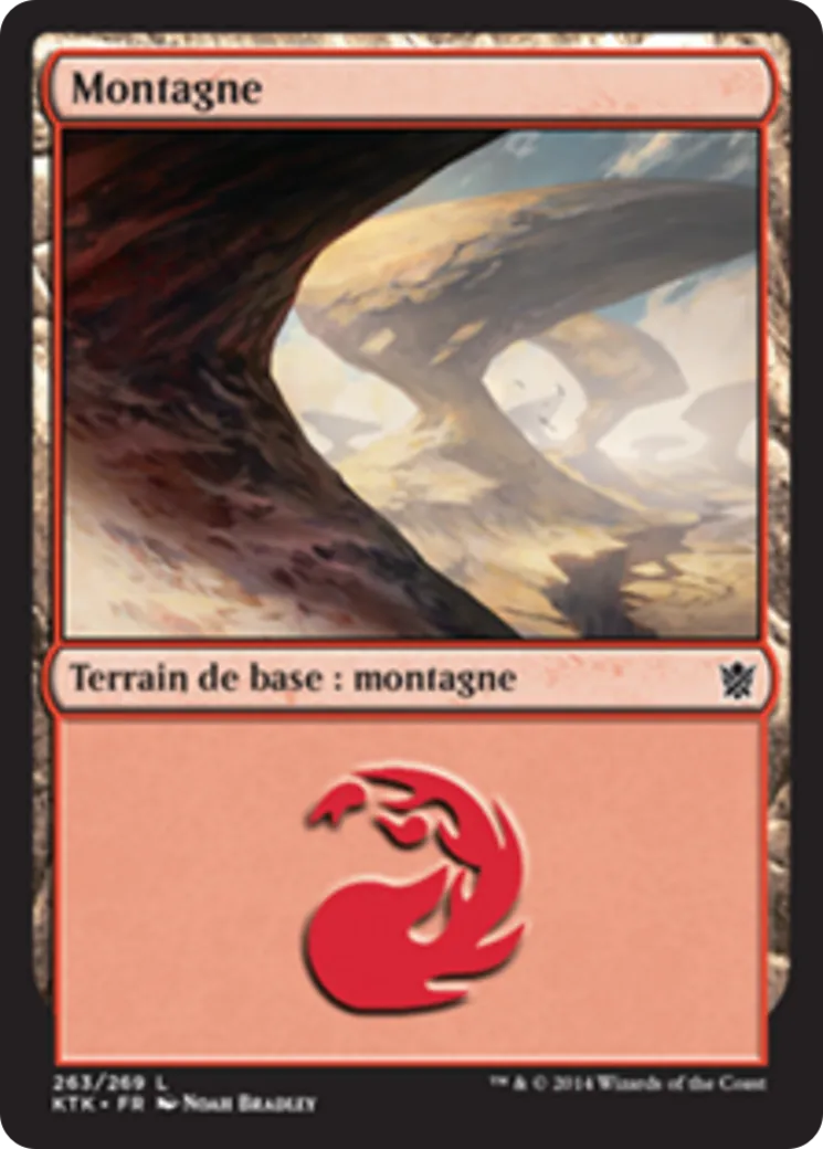 Montagne — Khans of Tarkir — Magic: The Gathering