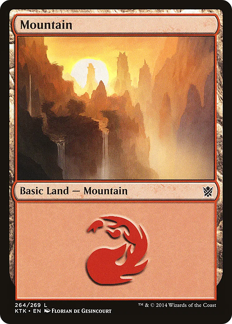 Mountain — Khans of Tarkir — Magic: The Gathering