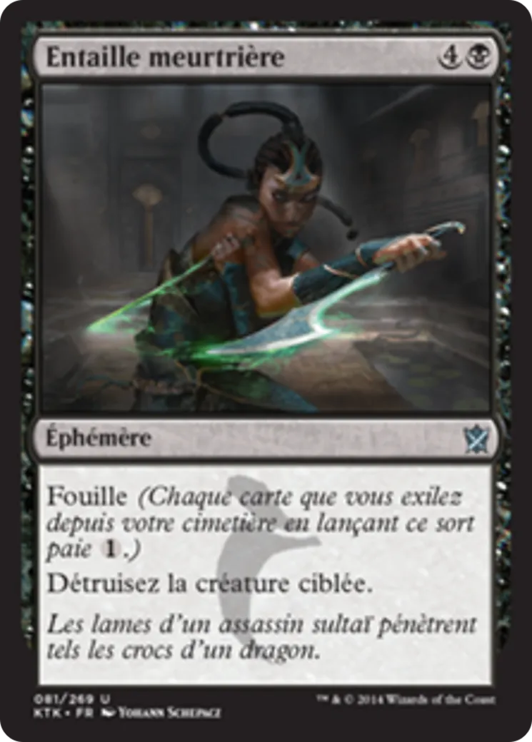 Entaille meurtrière — Khans of Tarkir — Magic: The Gathering