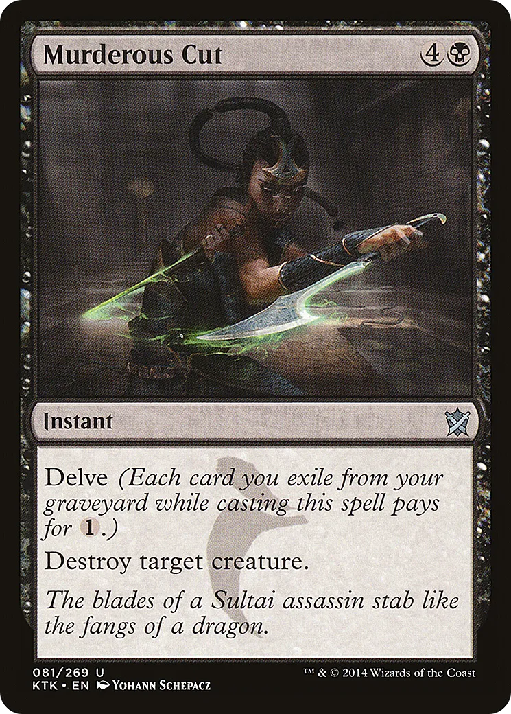 Entaille meurtrière — Khans of Tarkir — Magic: The Gathering