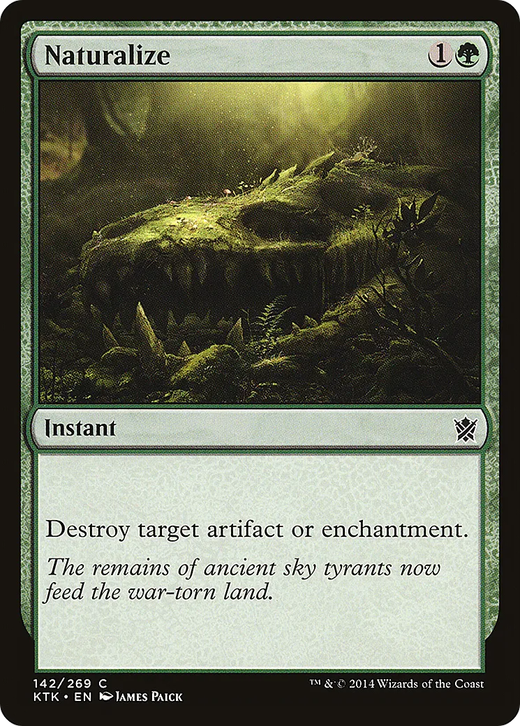 Naturalize — Khans of Tarkir — Magic: The Gathering