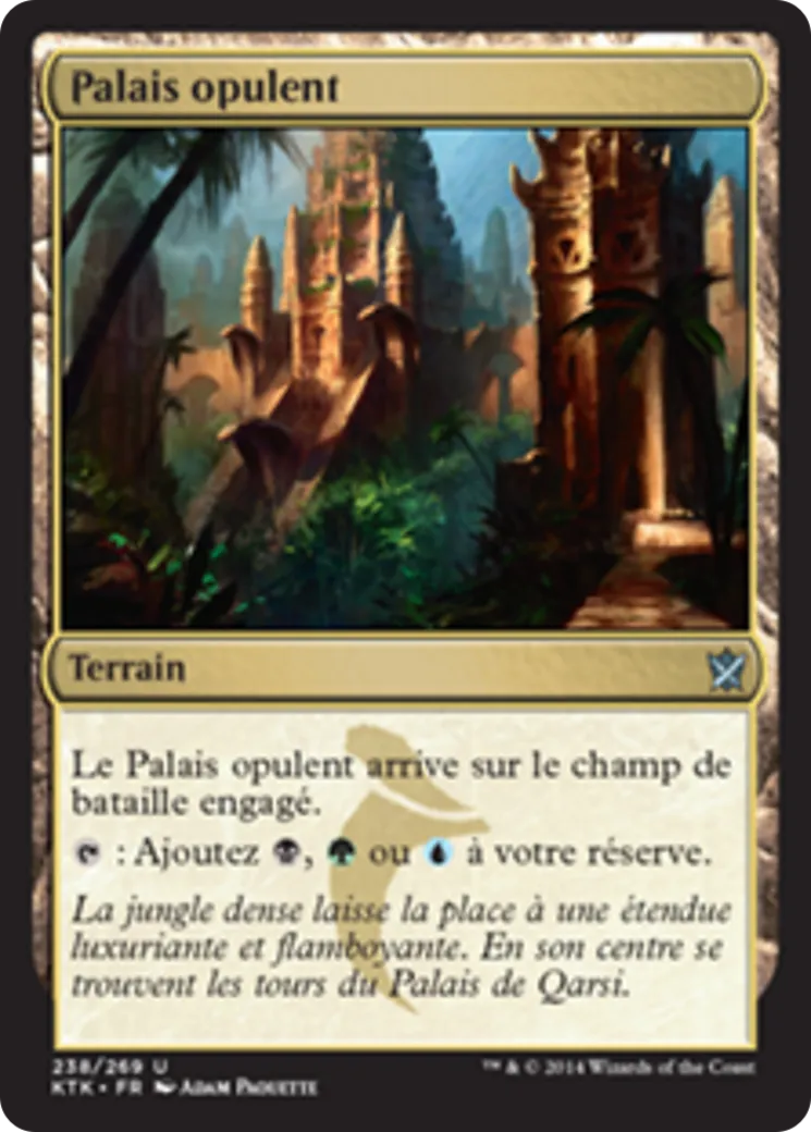Palais opulent — Khans of Tarkir — Magic: The Gathering