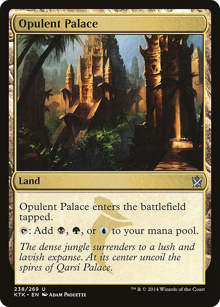 Palais opulent — Khans of Tarkir — Magic: The Gathering