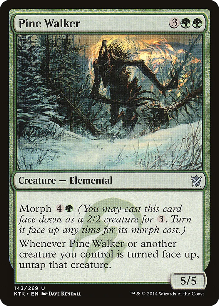 Pine Walker — Khans of Tarkir — Magic: The Gathering