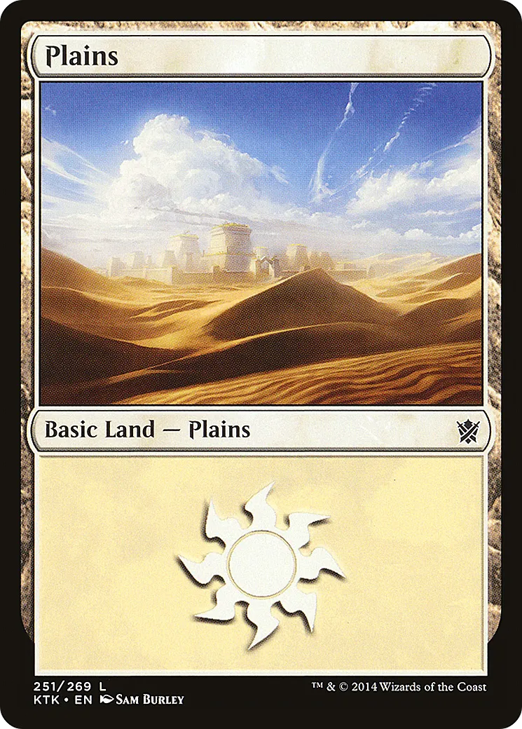 Plains — Khans of Tarkir — Magic: The Gathering
