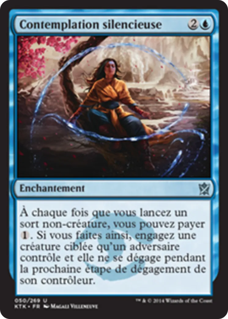 Contemplation silencieuse — Khans of Tarkir — Magic: The Gathering