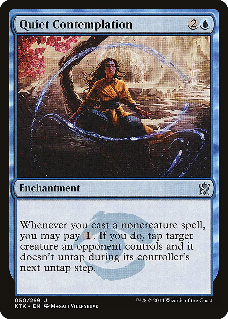 Quiet Contemplation — Khans of Tarkir — Magic: The Gathering