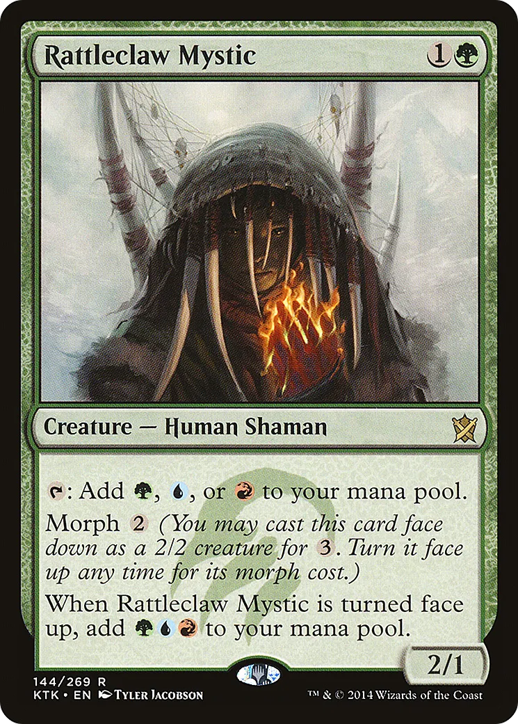 Rattleclaw Mystic — Khans of Tarkir — Magic: The Gathering