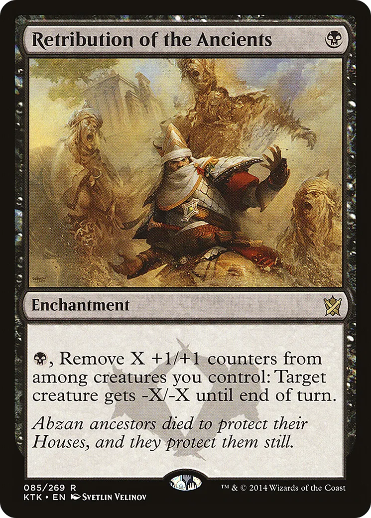 Retribution of the Ancients — Khans of Tarkir — Magic: The Gathering