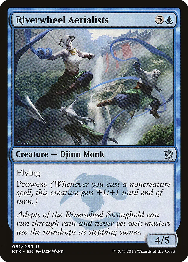 Riverwheel Aerialists — Khans of Tarkir — Magic: The Gathering