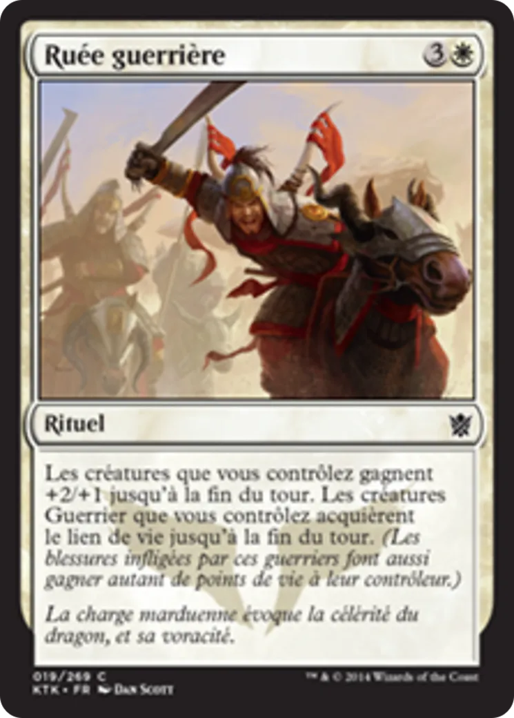 Ruée guerrière — Khans of Tarkir — Magic: The Gathering