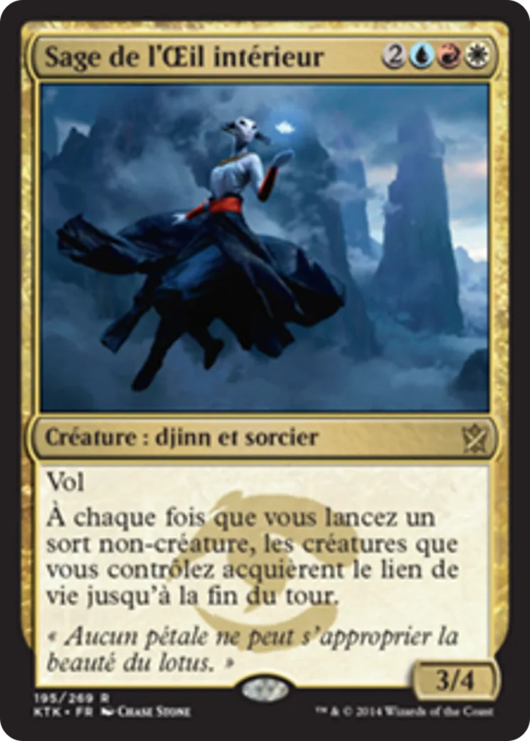 Sage de l'Œil intérieur — Khans of Tarkir — Magic: The Gathering